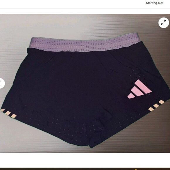 adidas Other - Adidas Adizero Pro Elite Promo 1” Shorts Men's Size S IN1123, aurora black